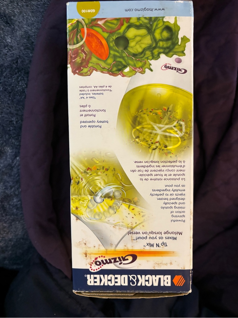 Black & Decker Yellow and White Gizmo Tip 'N Mix Box